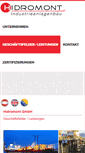 Mobile Screenshot of hidromont.at